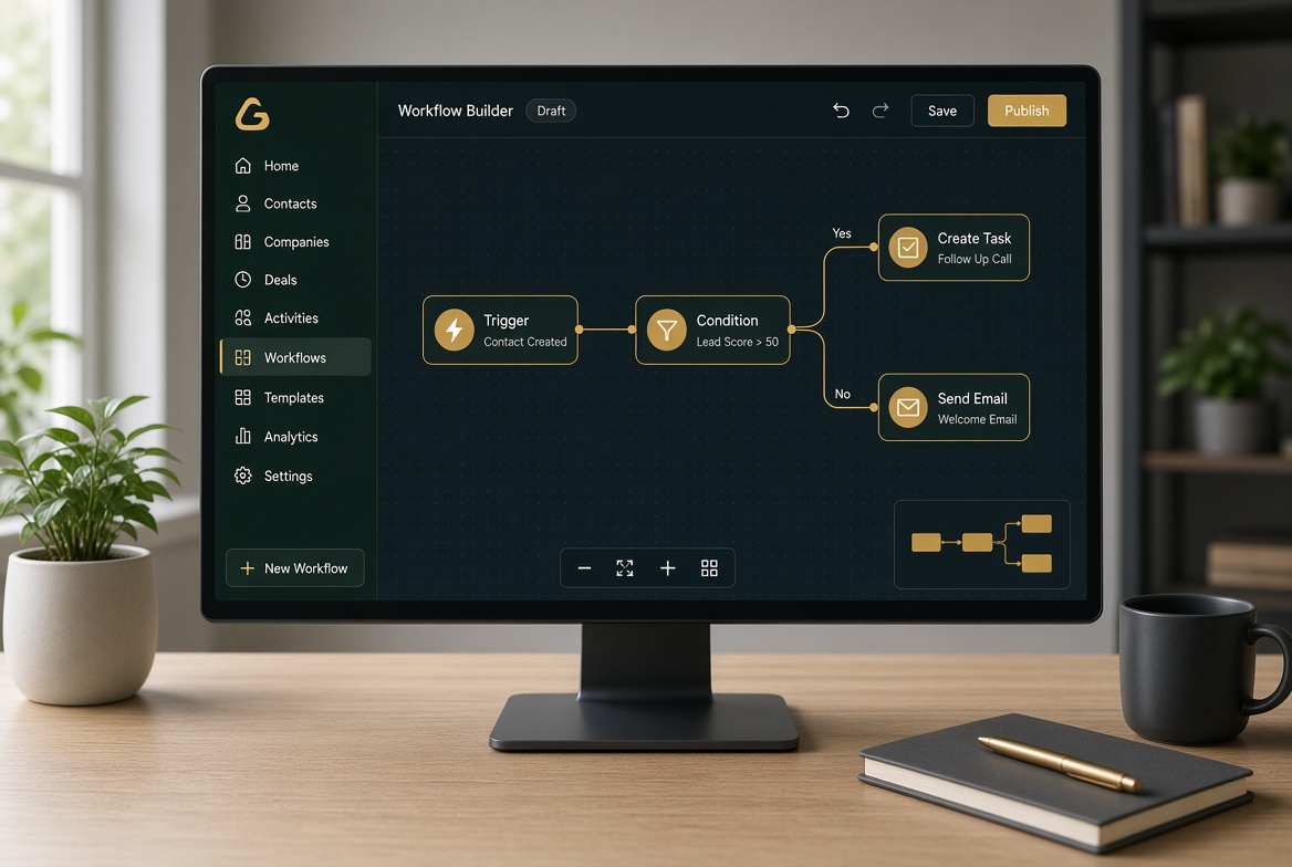 MelaPlatform visual Flow builder